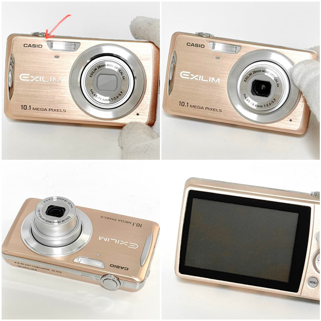 카시오 엑슬림 Z270 로즈골드 빈티지디카 상품이미지5