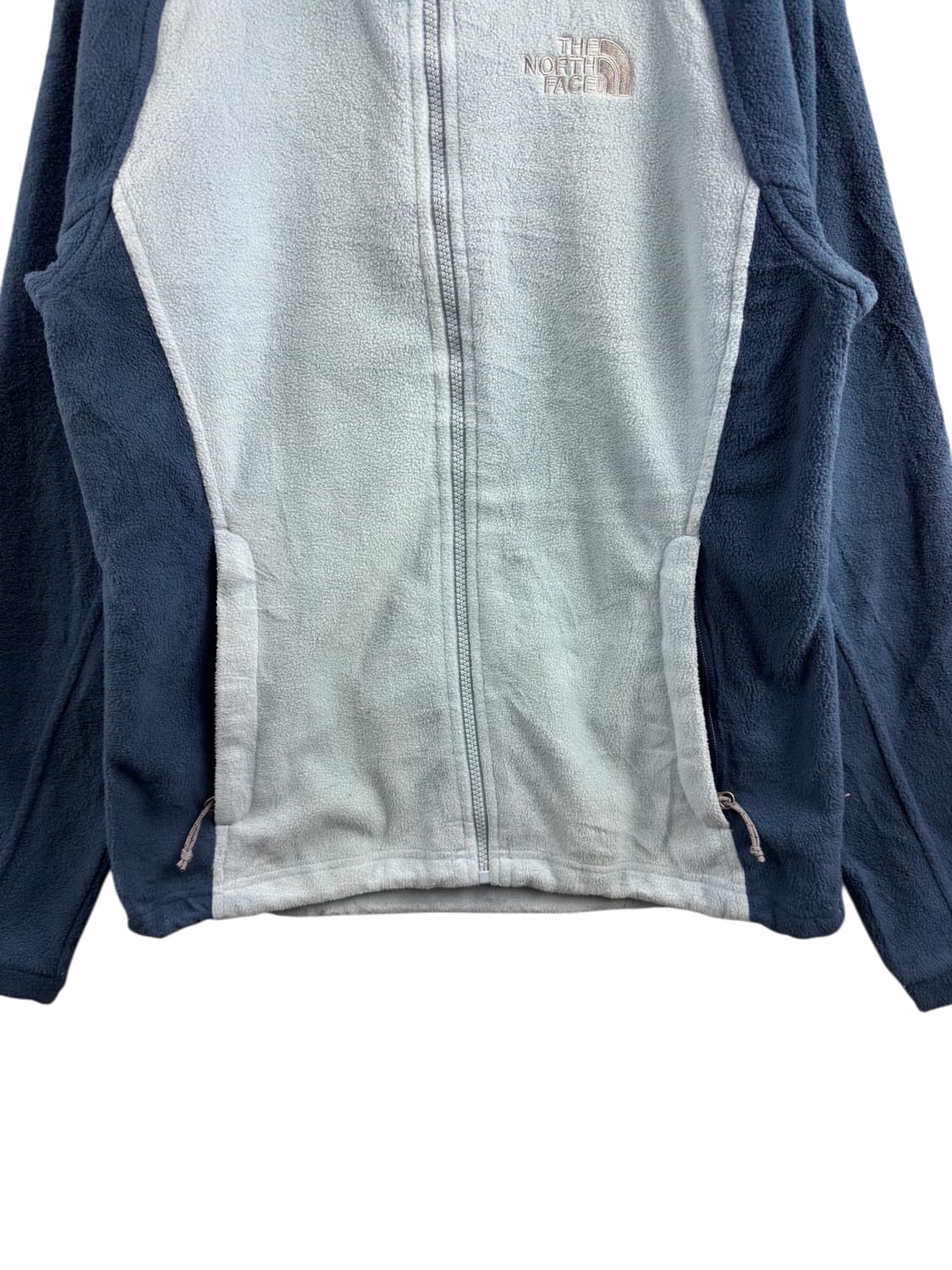 노스페이스 네이비 블루 투톤 후리스집업1411 상품이미지4