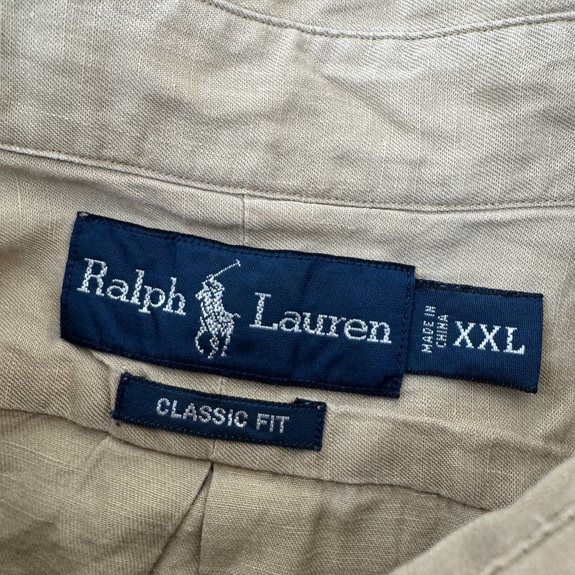 2XL 폴로 랄프로렌 린넨 반팔 남방 셔츠  상품이미지5