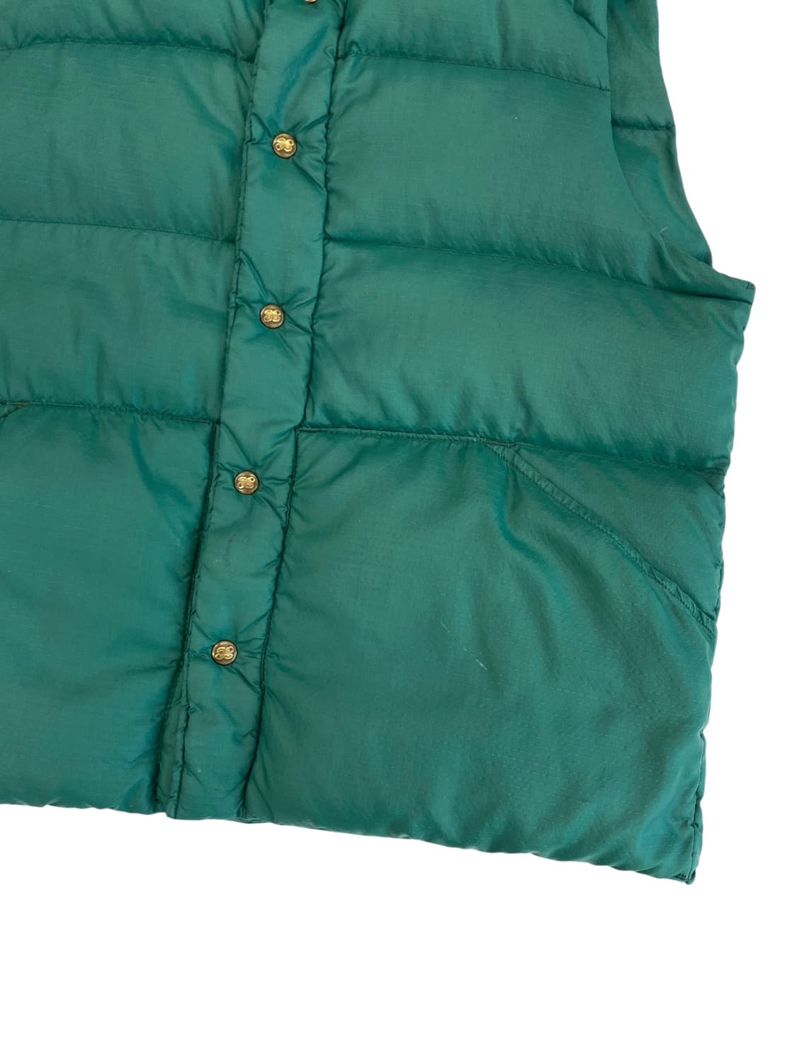 7-80's 에디바우어 립스탑 다운 베스트 상품이미지4