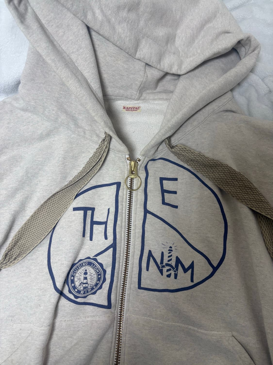 캐피탈 후드집업 키나리 상품이미지2