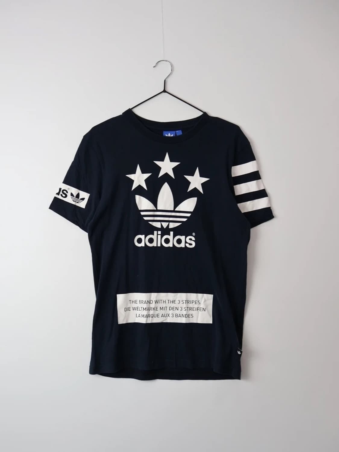 Adidas Originals Trefoil Graphic T-Shirt 상품이미지4