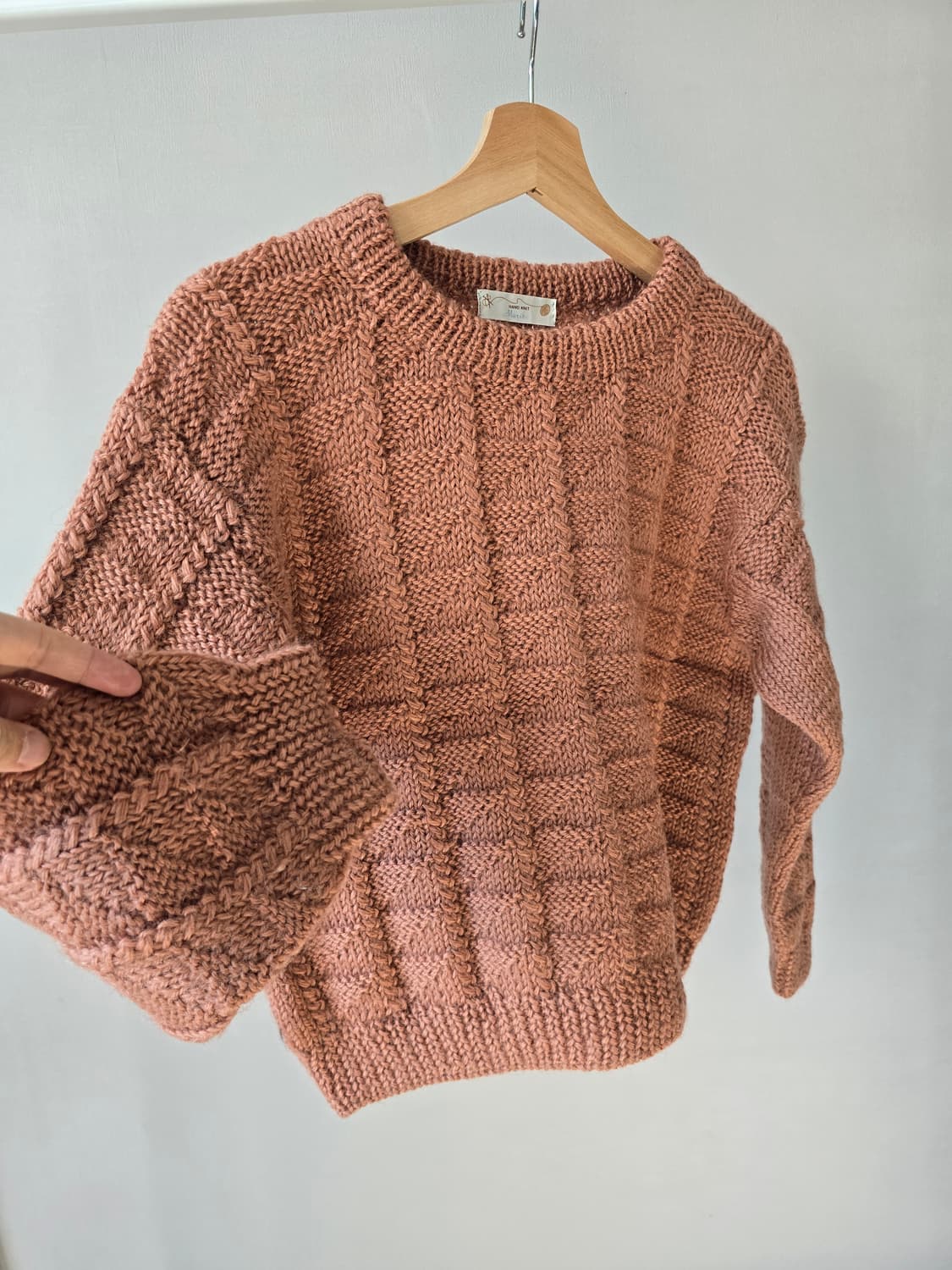 Hand knit mariko 울 니트 스웨터  상품이미지7