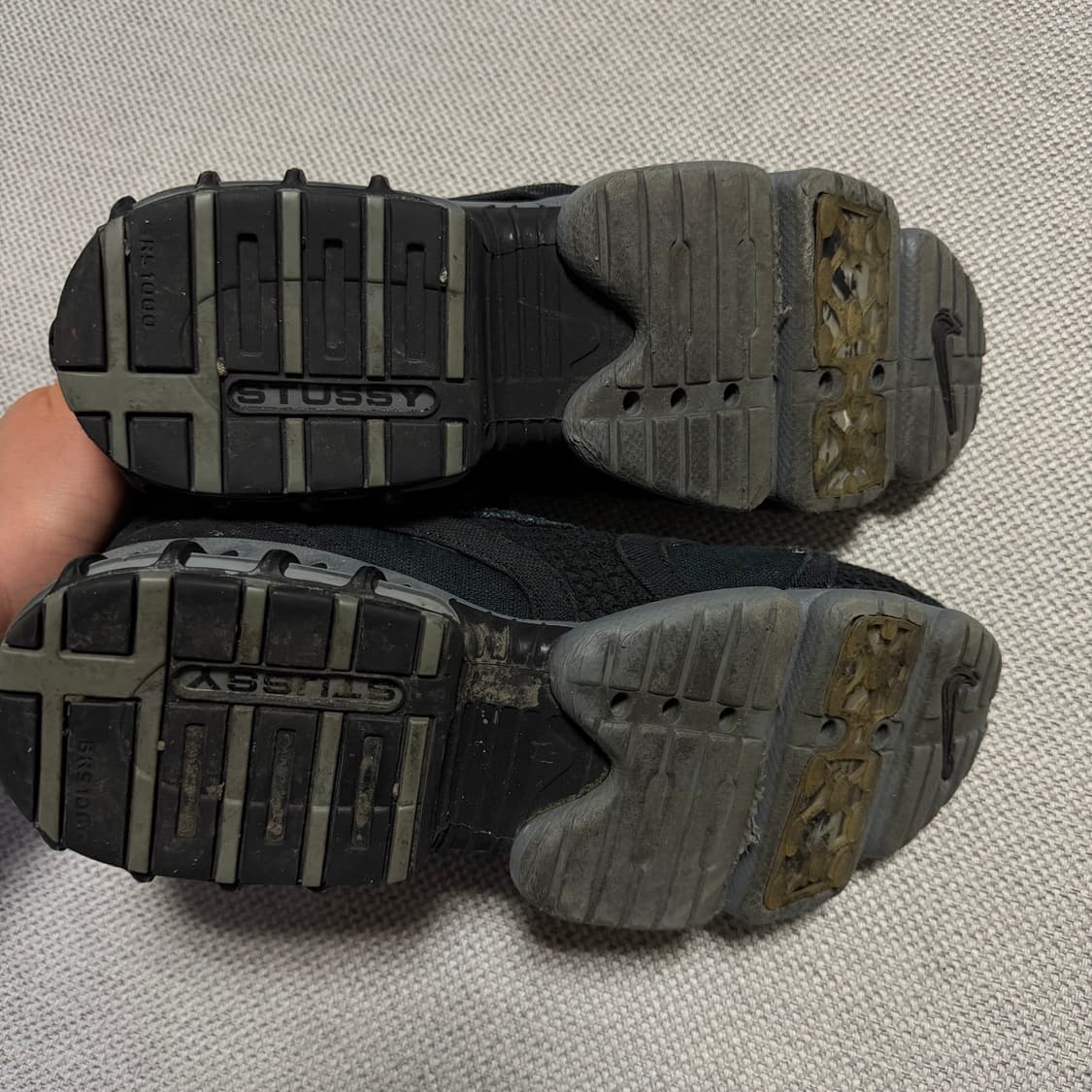 나이키 x 스투시 에어 줌 스피리돈 케이지 2 블랙 상품이미지7