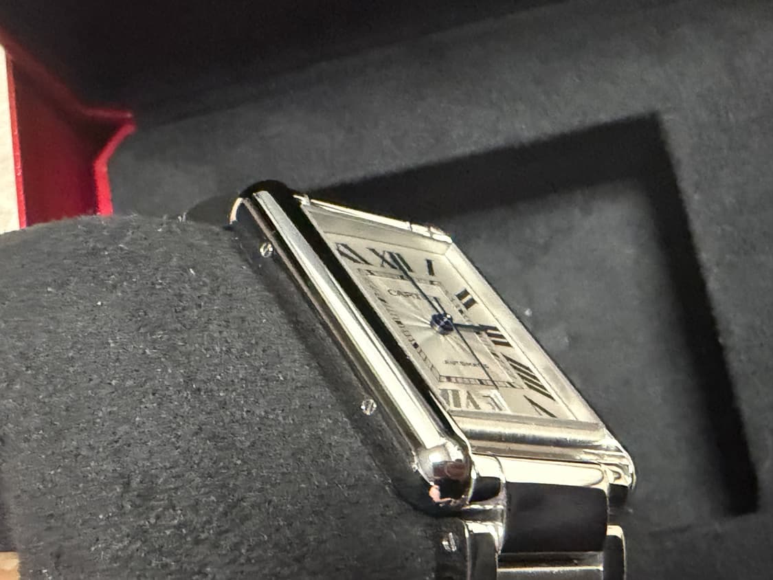 까르띠에 탱크 머스트 스틸 오토매틱 XL 상품이미지5