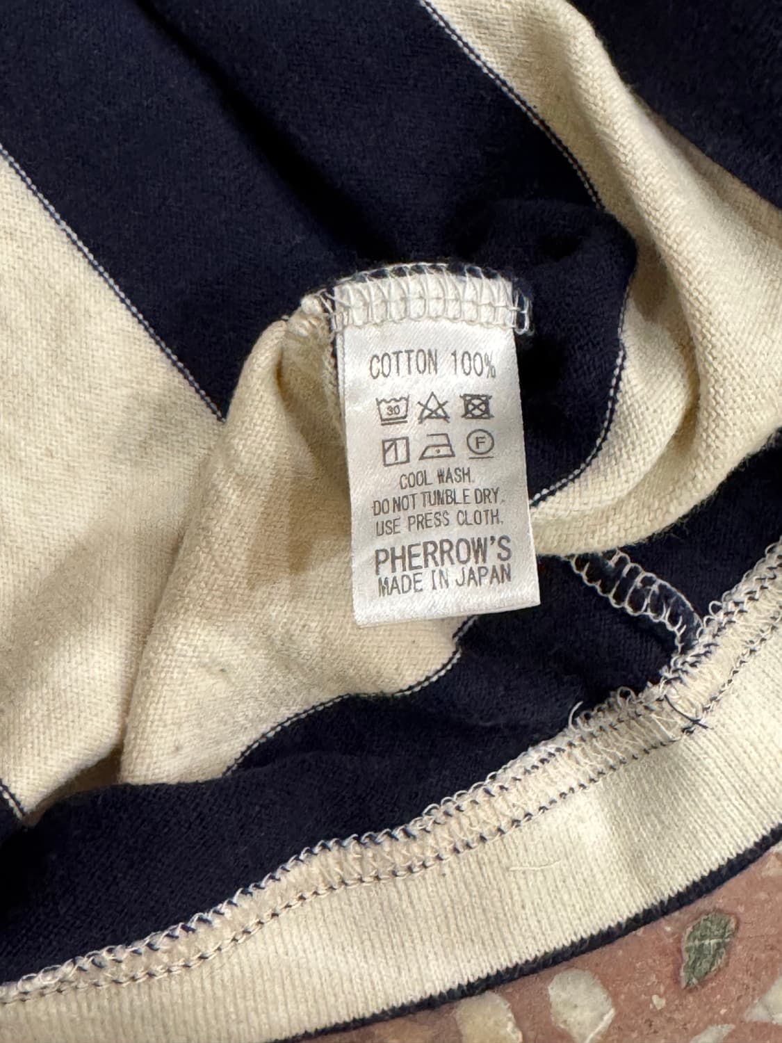 페로우즈 보더 롱슬리브 티셔츠 (XL) 상품이미지6