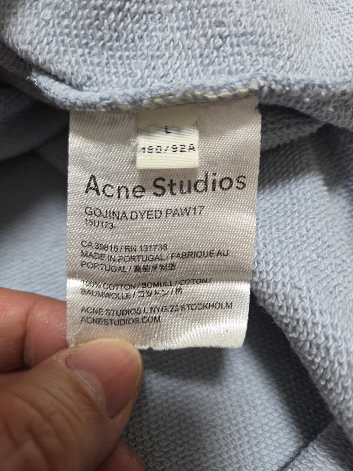 아크네스튜디오 패치 맨투맨  상품이미지8