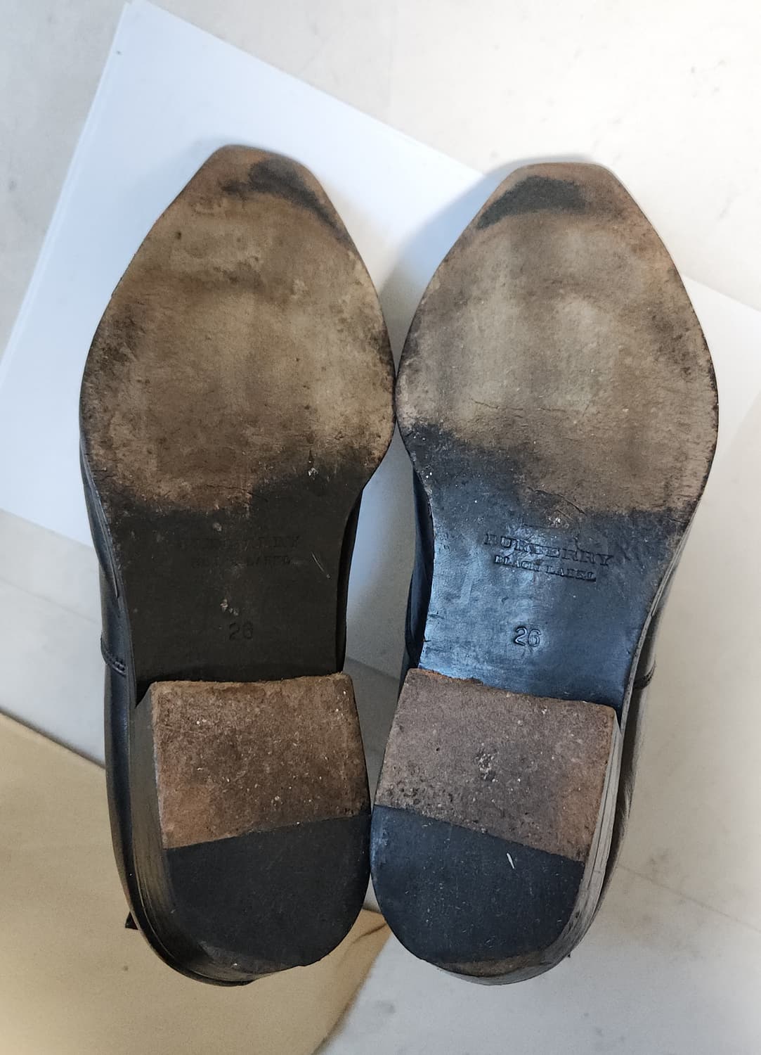 버버리 블랙라벨 첼시부츠 상품이미지5