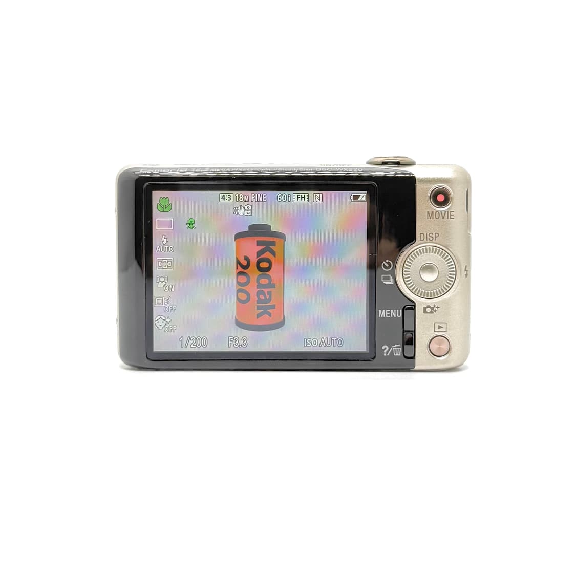 [하이엔드&뽀용!] 소니 사이버샷 DSC-WX220 골드 디지털카메라 상품이미지3