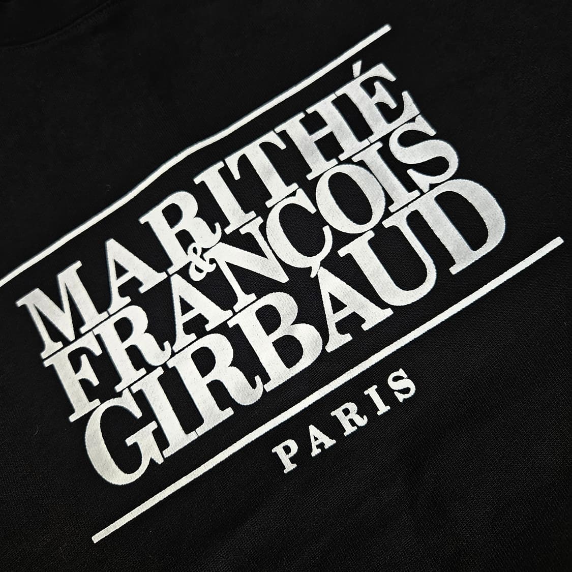 마리떼프랑소와저버 클레식 로고 스웻 맨투맨 티셔츠 S size 상품이미지4