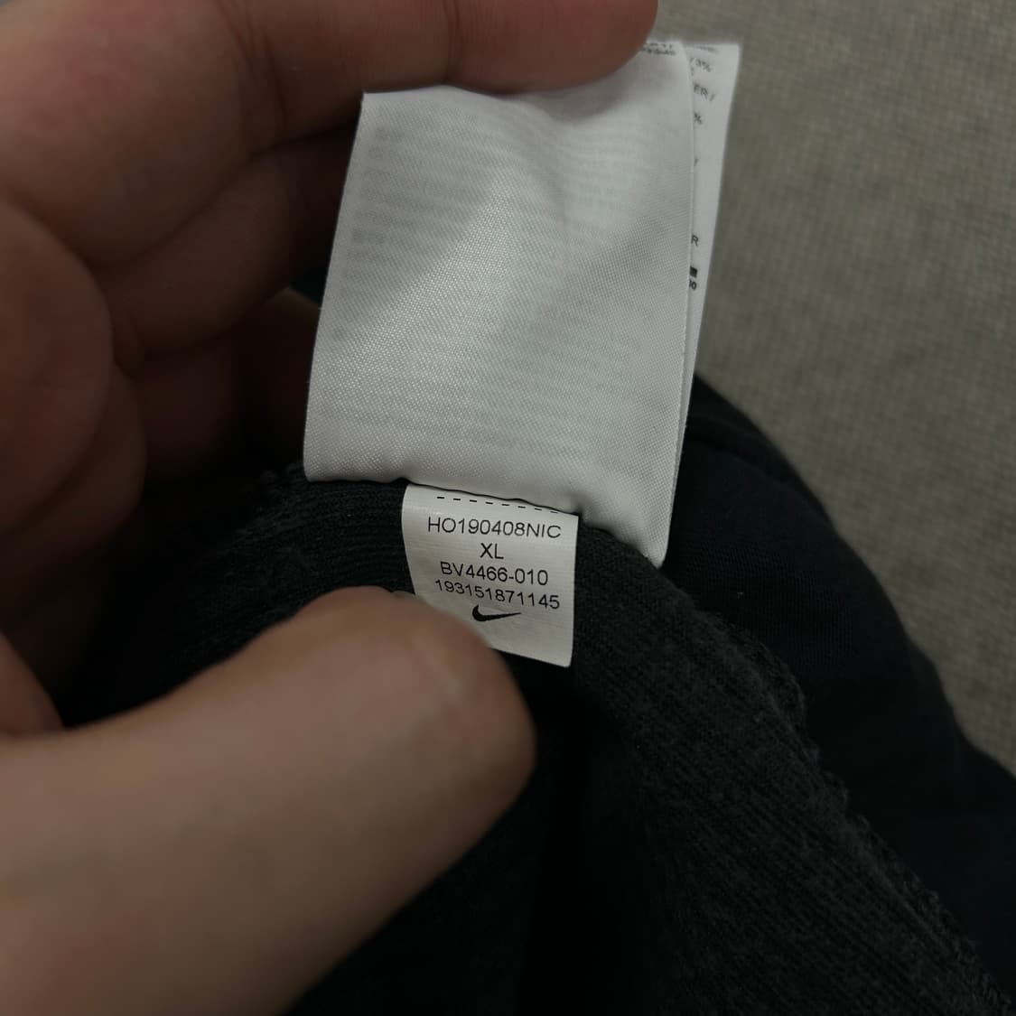 나이키 우먼스 벨벳 집업 자켓(XL) 상품이미지3