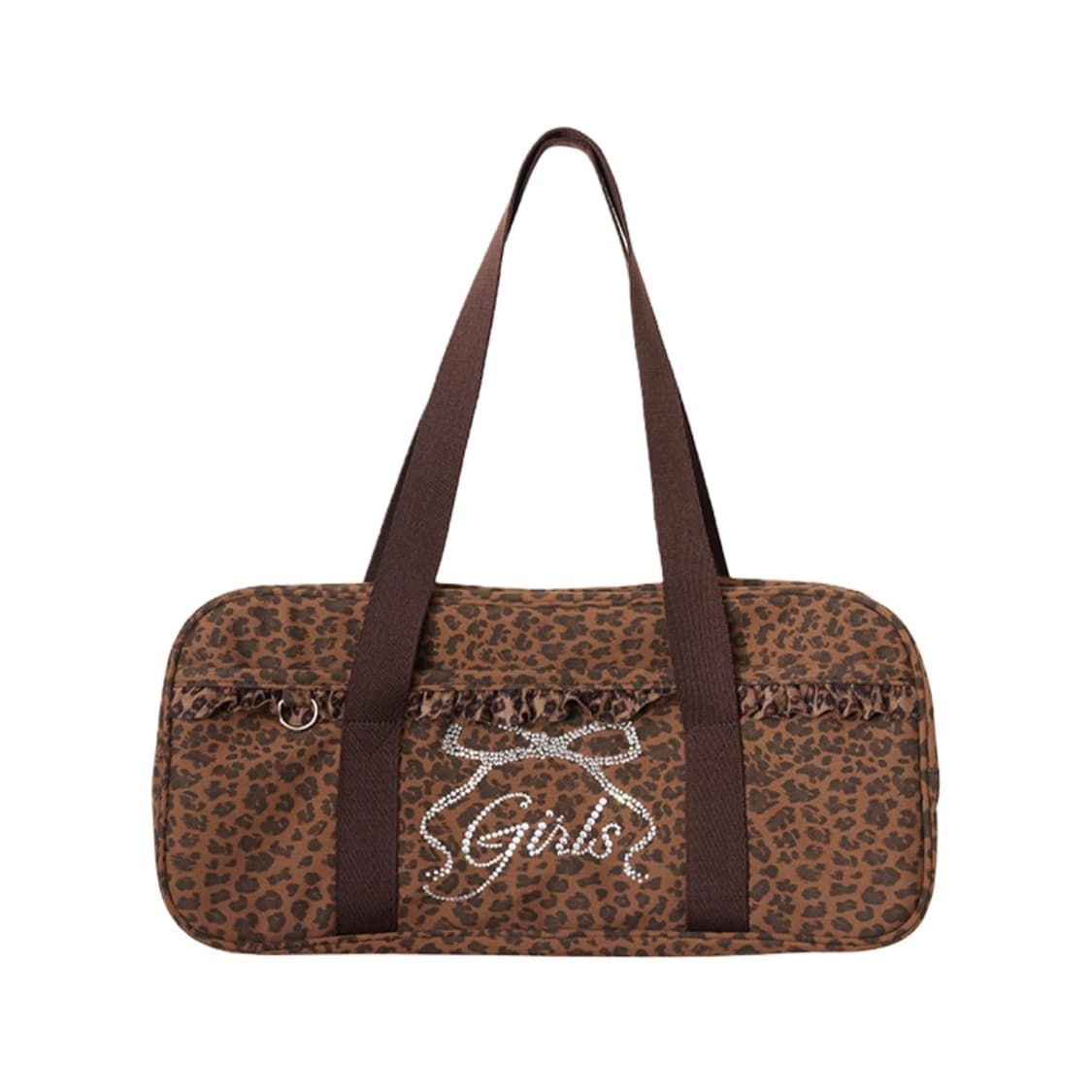 러브메탈파이 걸즈백 브라운 호피 갸루 가방 갸루백 오네갸루 상품이미지2