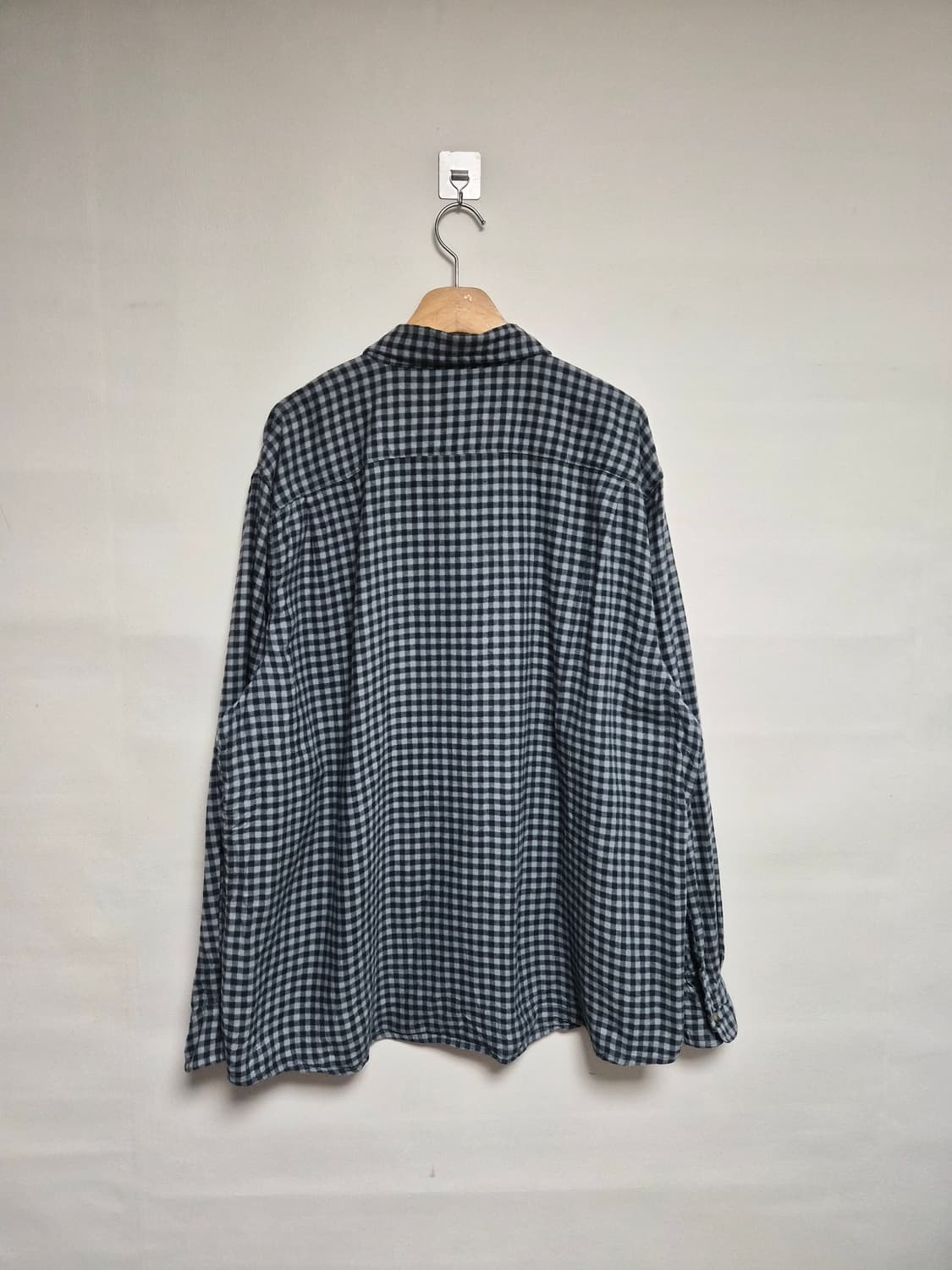 랭글러Wrangler 코튼 체크 셔츠 2XL사이즈 - S296 상품이미지2