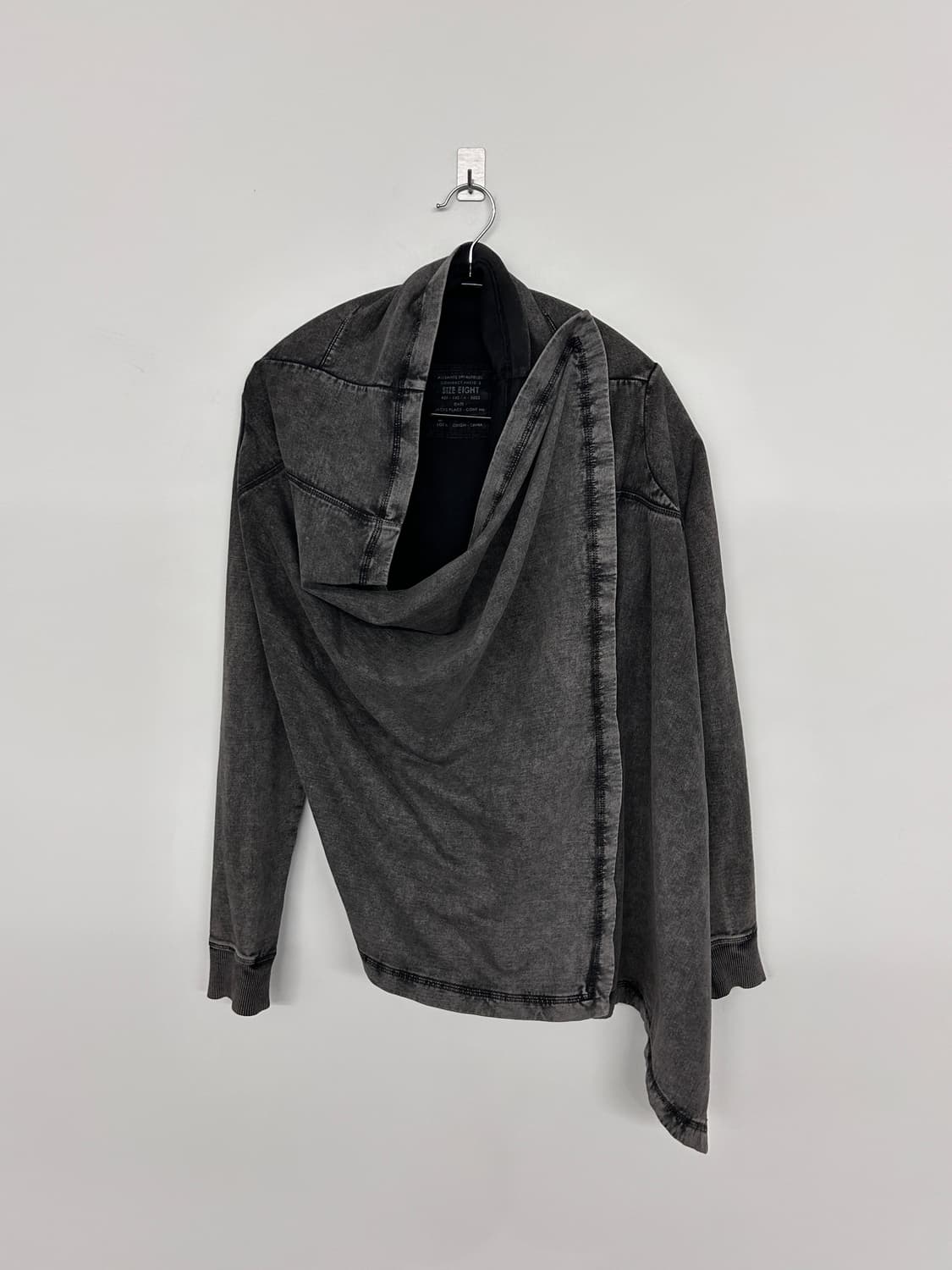 올세인츠 사선 드레이프 가디건  상품이미지4