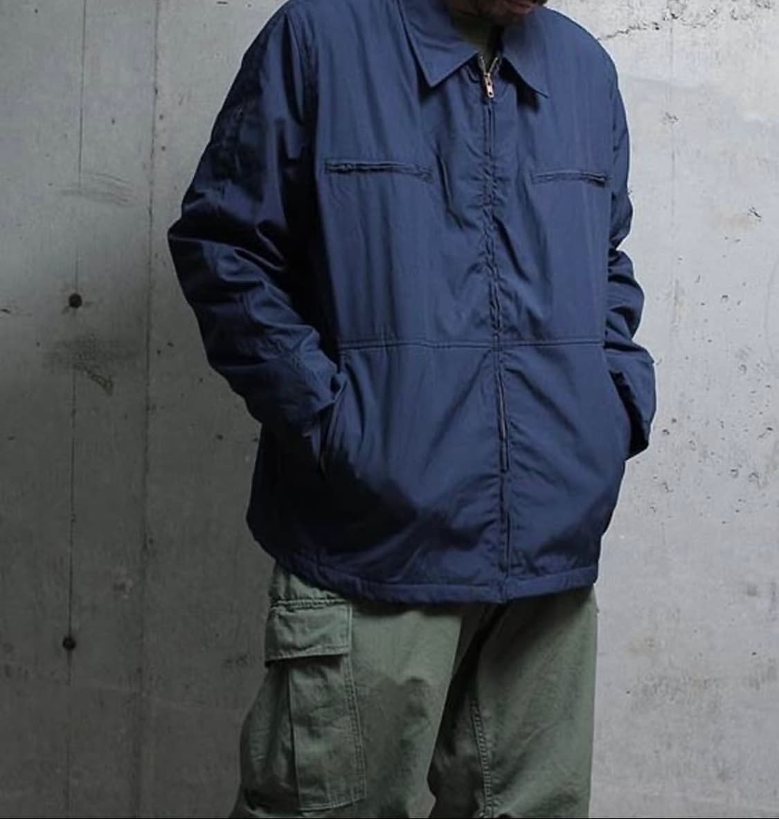 90’s Military Navy Jacket 상품이미지2