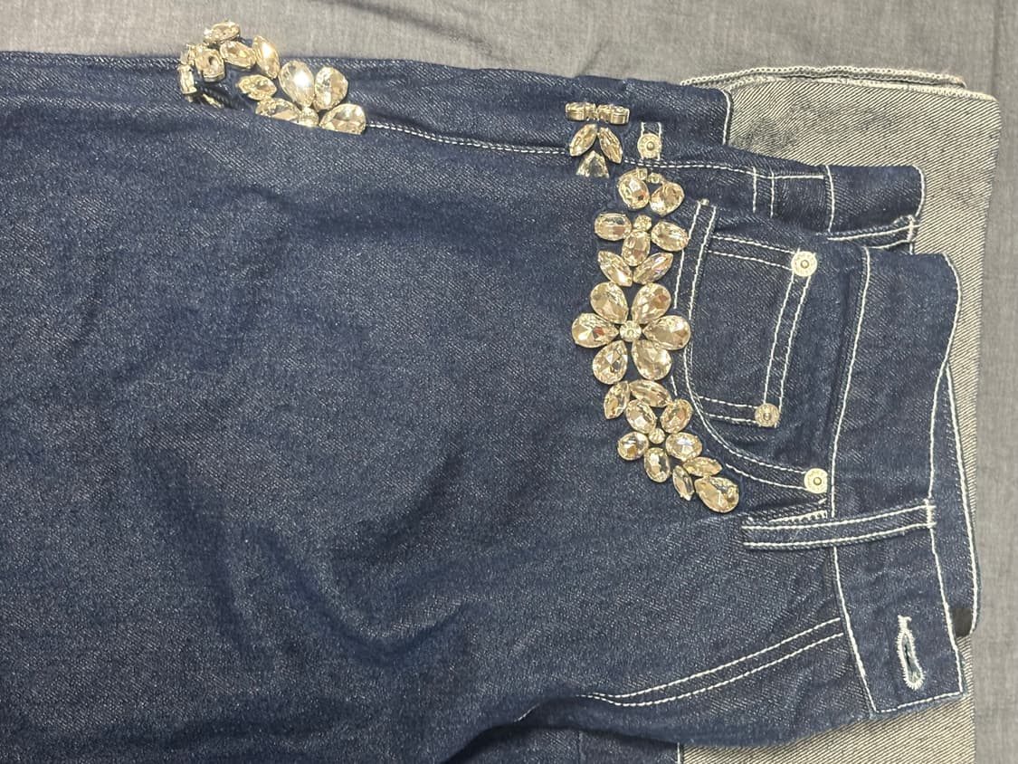 Simone Rocha SS25 데님팬츠 상품이미지7