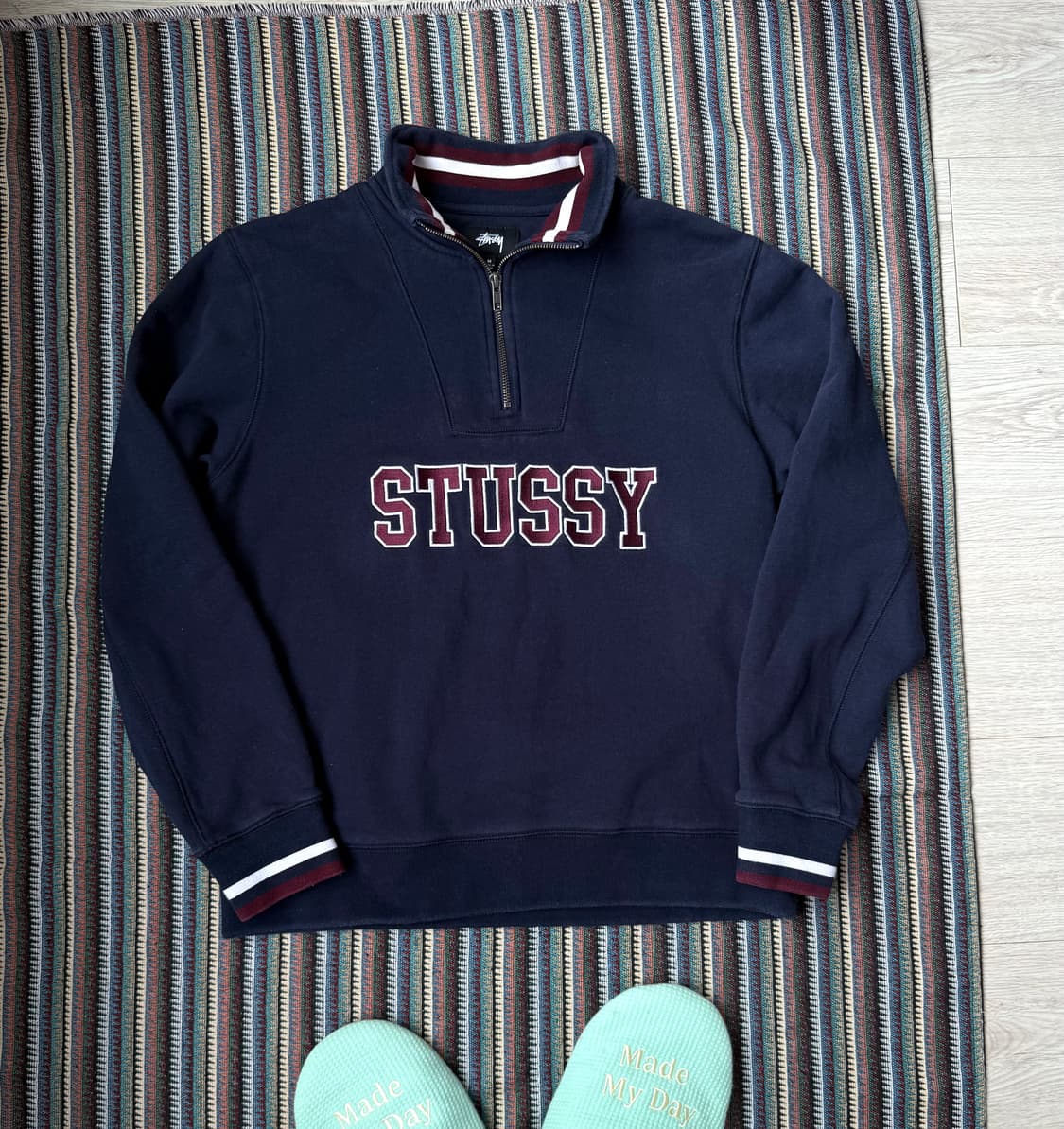 스투시 하프집업 맨투맨 상품이미지3