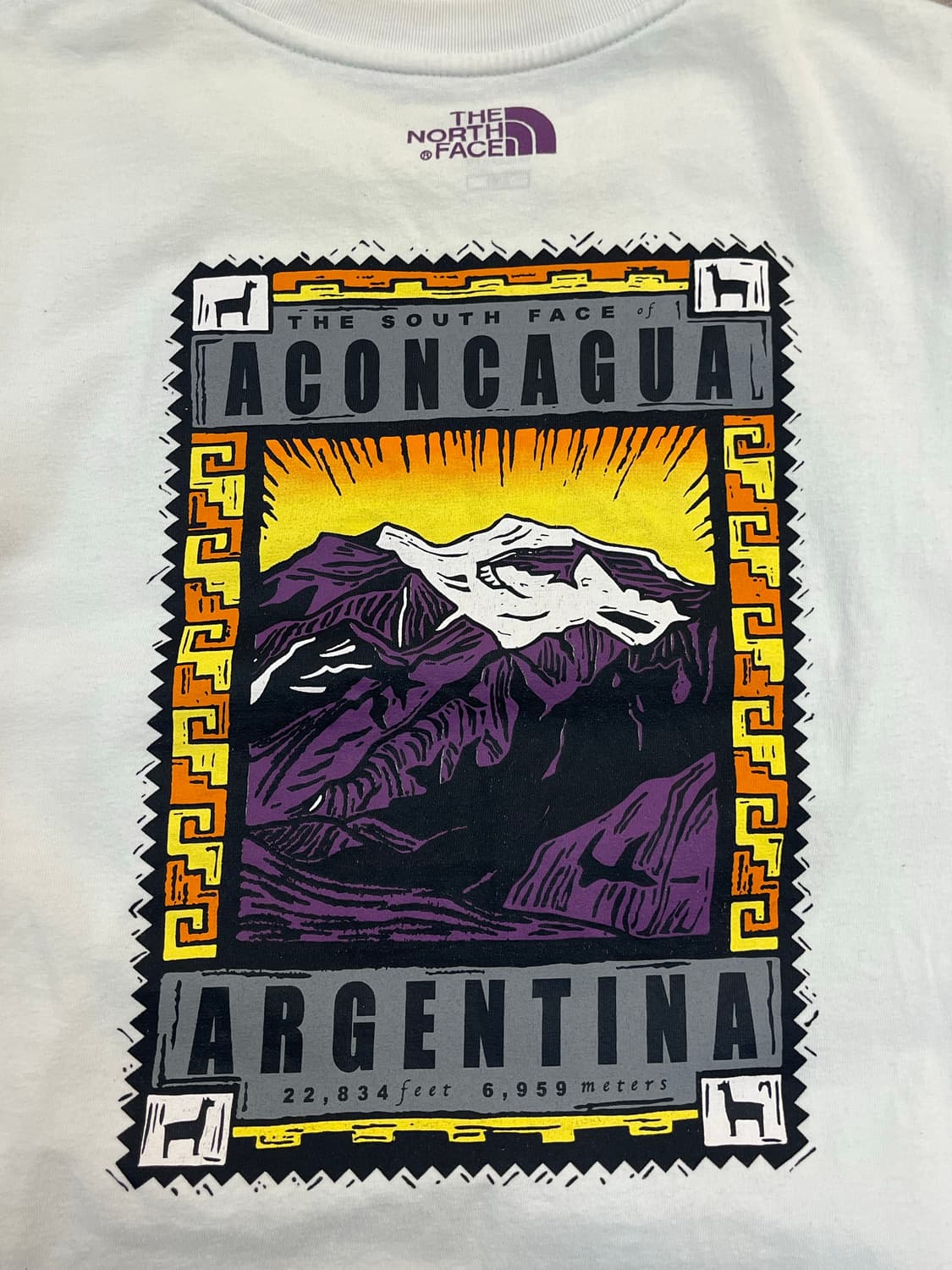 노스페이스 반팔티 화이트 S(90) #csz4121 상품이미지9