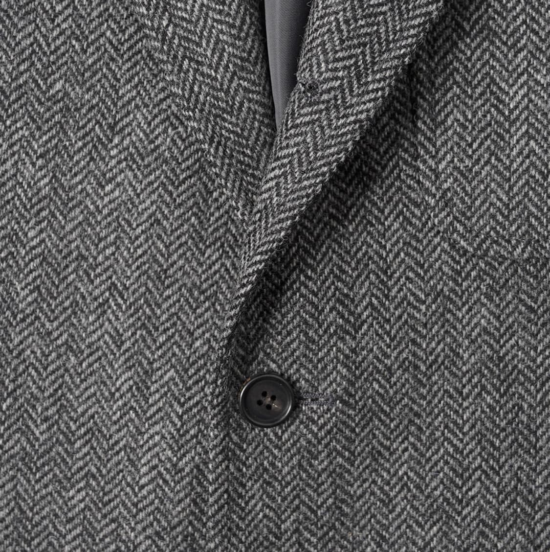 반츠 헤링본 트위드 울 3B 자켓 M사이즈 상품이미지4