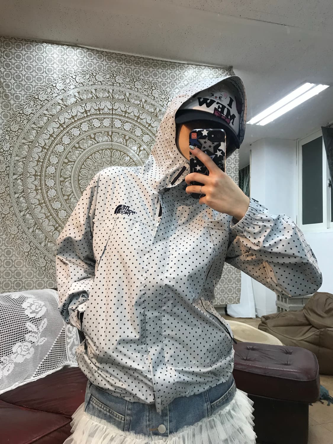 노스페이스 하이벤트 도트 바람막이 자켓 상품이미지1
