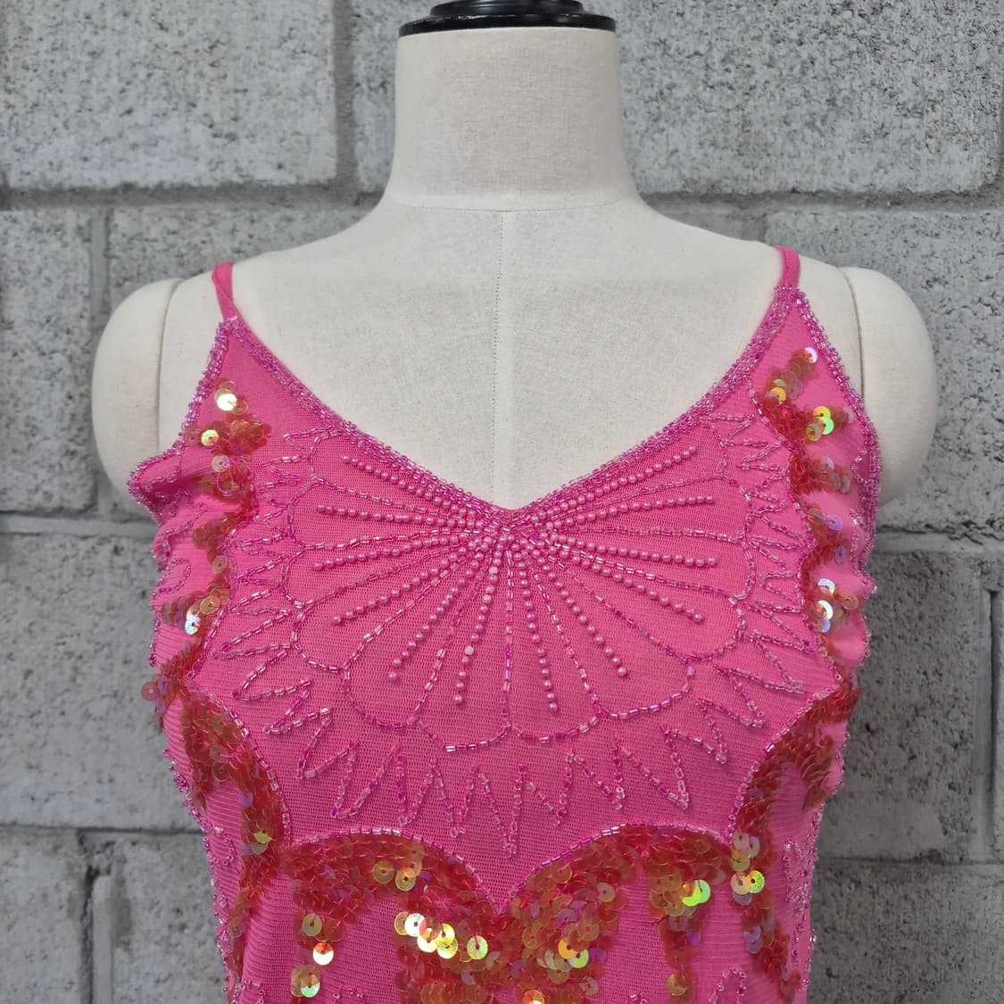 비즈 스팽글 나시티 상품이미지4