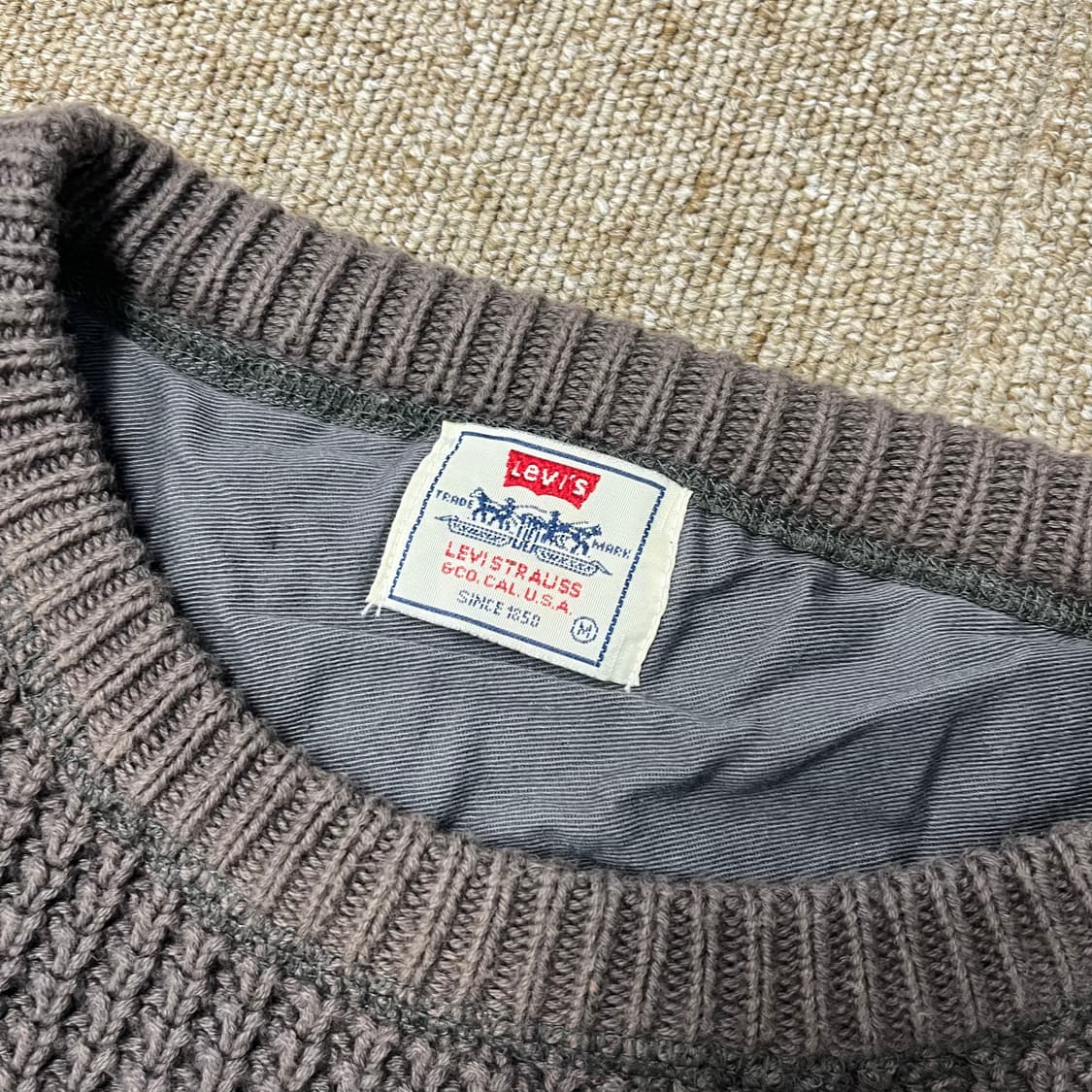 리바이스 엘보우패치 니트 상품이미지4