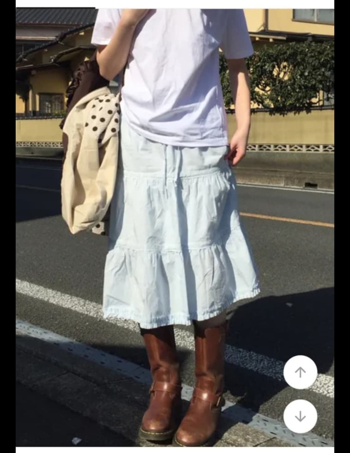 프릴롱스커트(더기구매)-화이트F 샵더기 상품이미지1