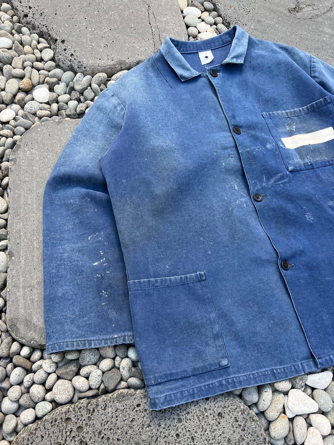 HARD FADED WASHING MOLESKIN 몰스킨프렌치워크자켓 상품이미지3