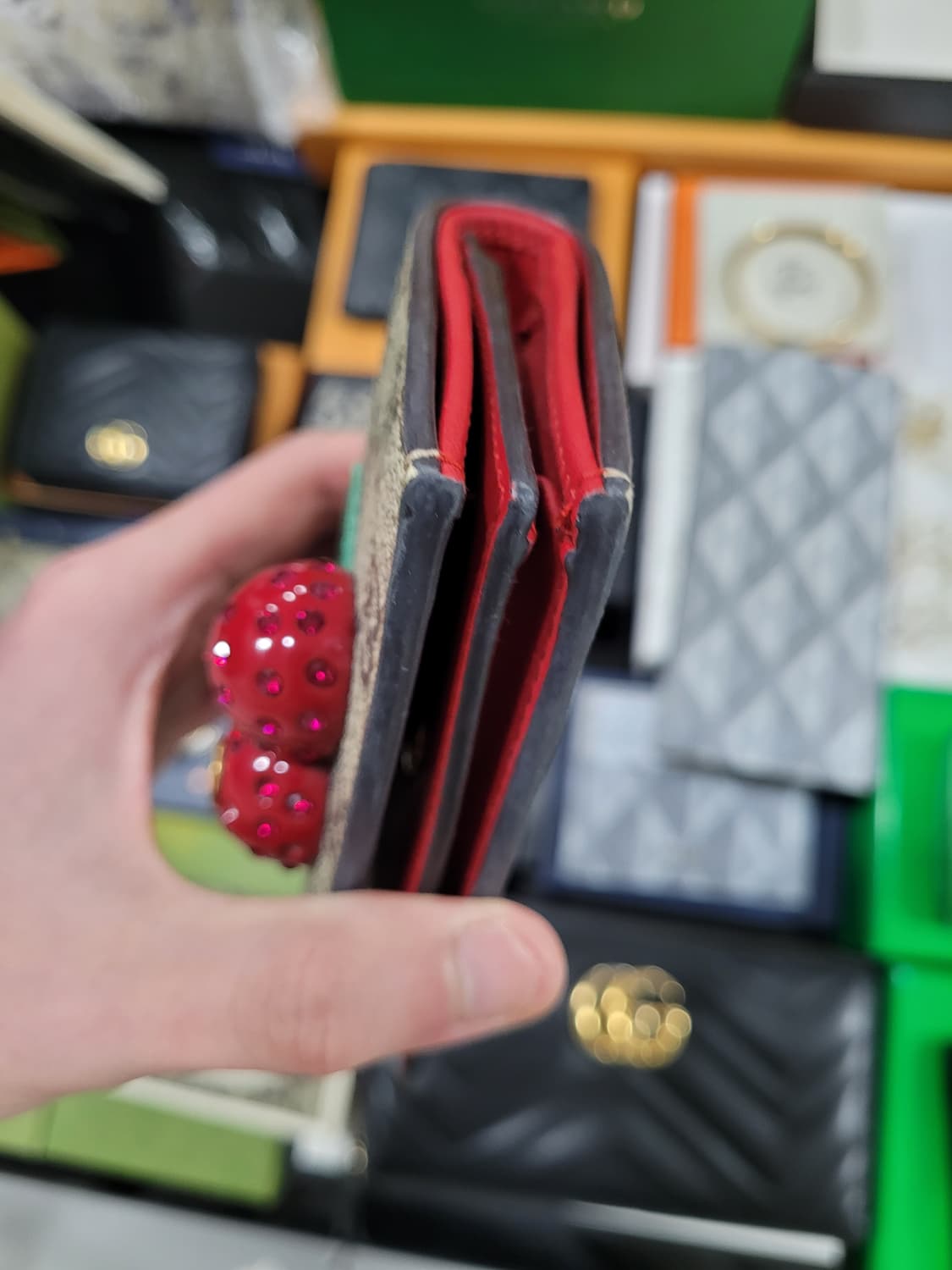 구찌 체리 카드지갑 상품이미지6