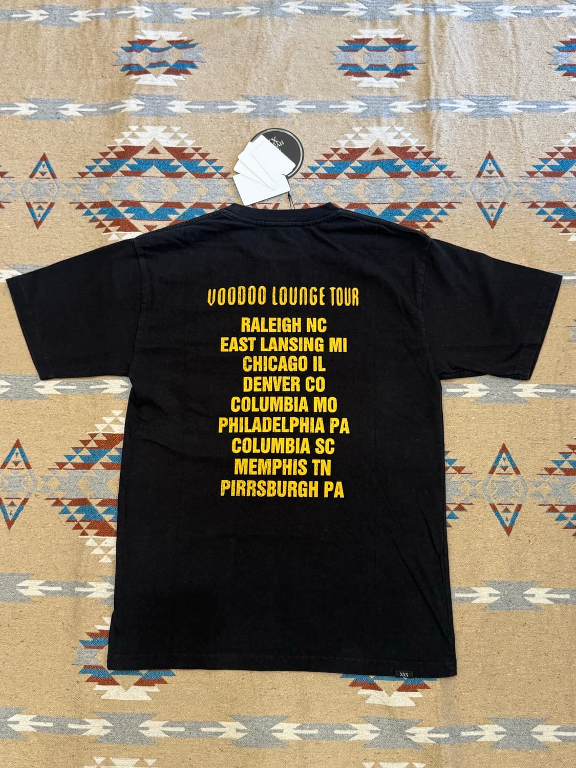 [S][90] 히스테릭글래머 x 롤링스톤즈 월드투어 빈티지 티셔츠  상품이미지5