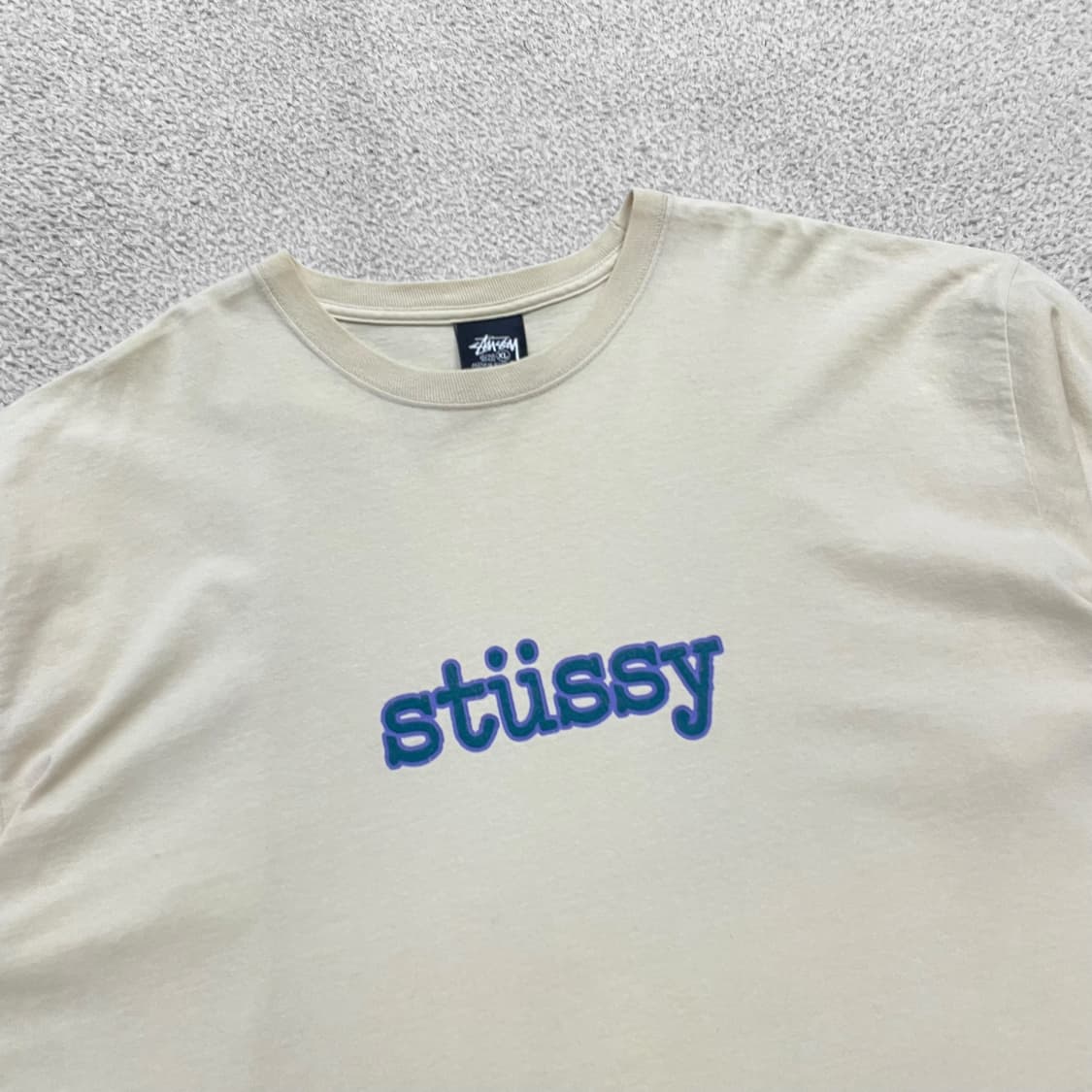 스투시 Stussy 타이프라이터 반팔티 스모크 상품이미지2