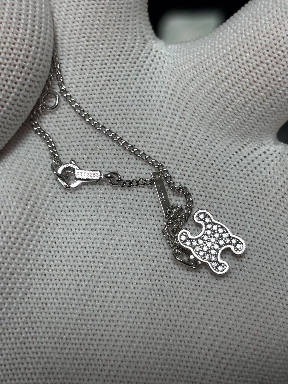 셀린느 트리옹프 라인스톤 목걸이 [os] 상품이미지7