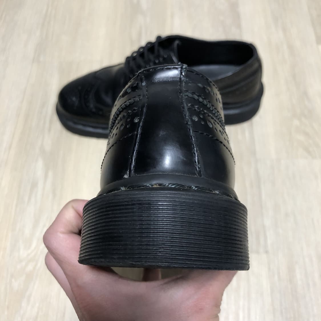 (250) 닥터마틴 Dr.,martens 3989 모노 윙팁 스무스 블랙 상품이미지2