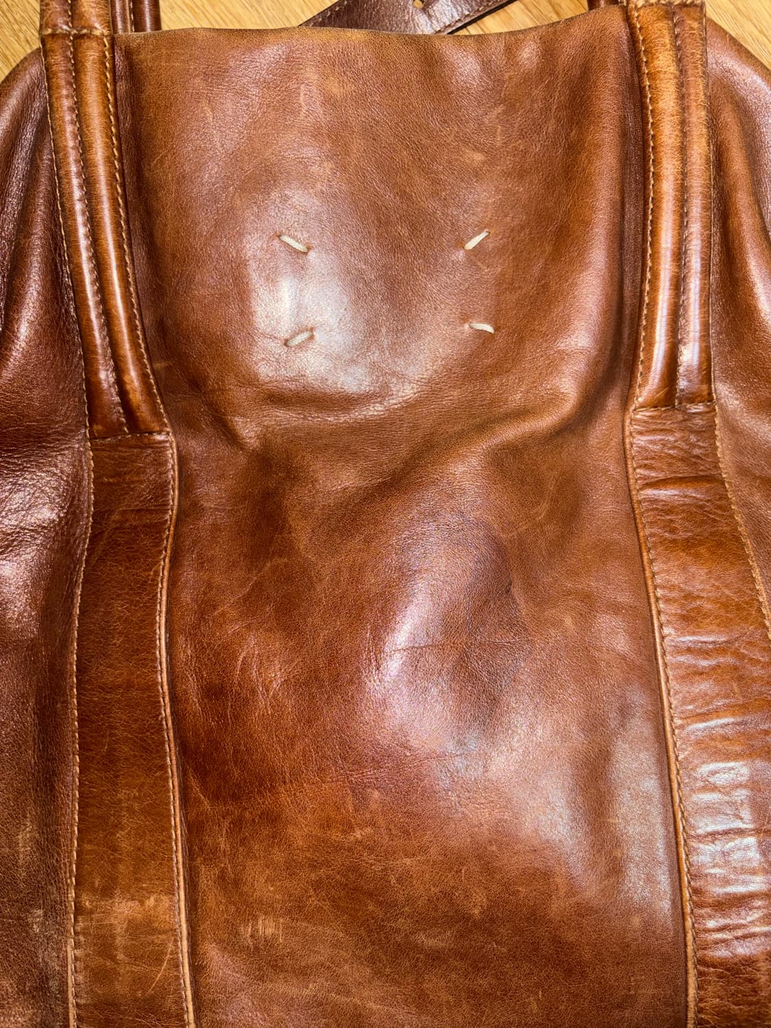 마르지엘라 레더 세일러백 상품이미지5