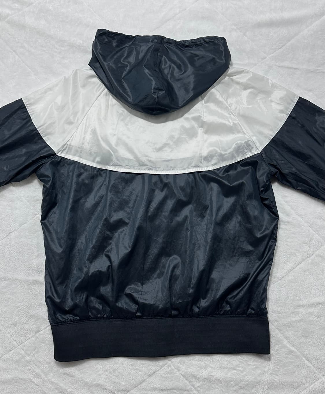 나이키 윈드러너 바람막이 자켓 (블랙 화이트) 상품이미지3