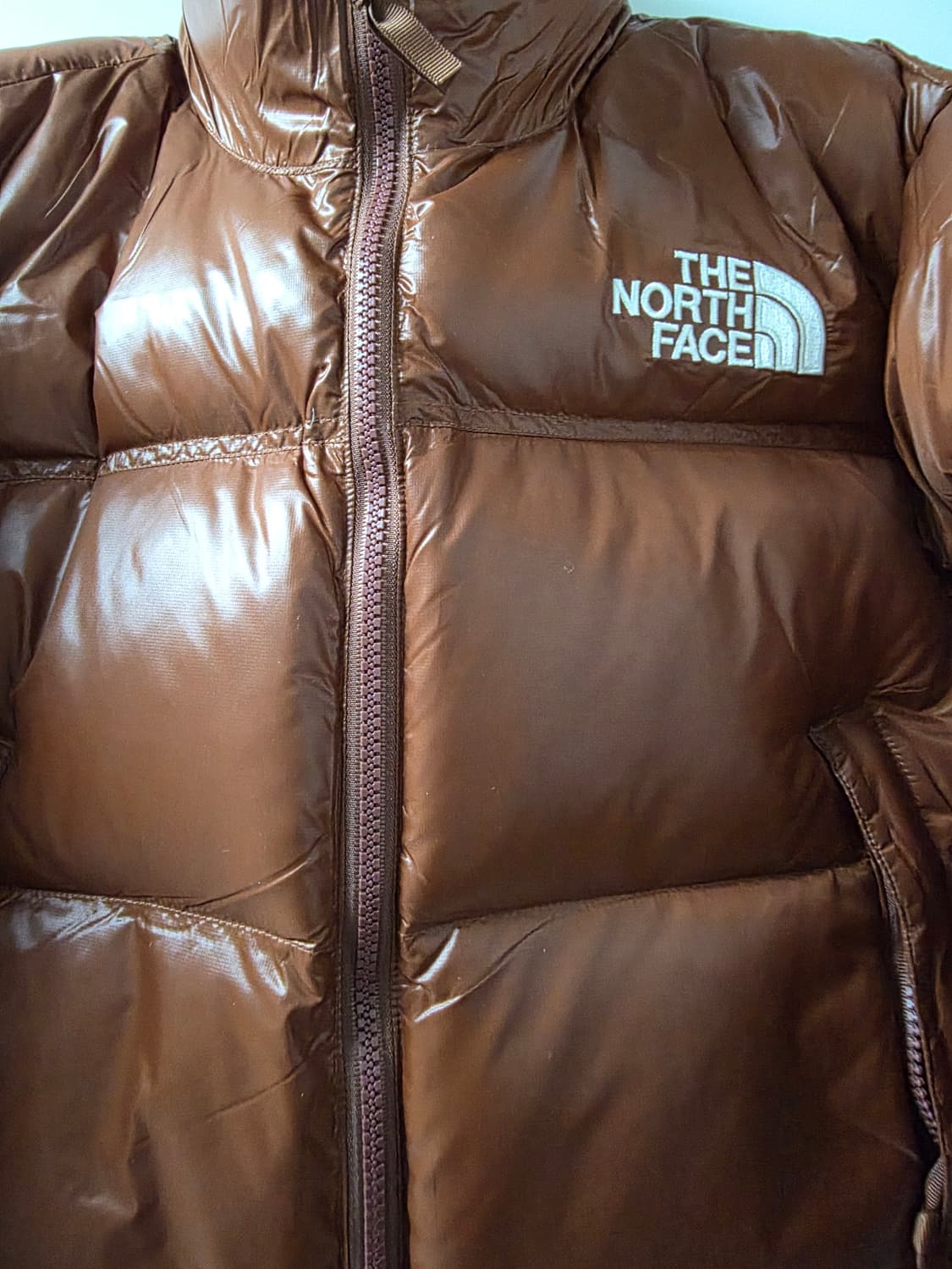 노스페이스 700 브라운 숏패딩 상품이미지1