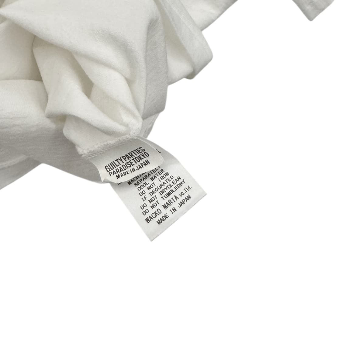 와코마리아 헤비웨이트 반팔 티셔츠 화이트 상품이미지6