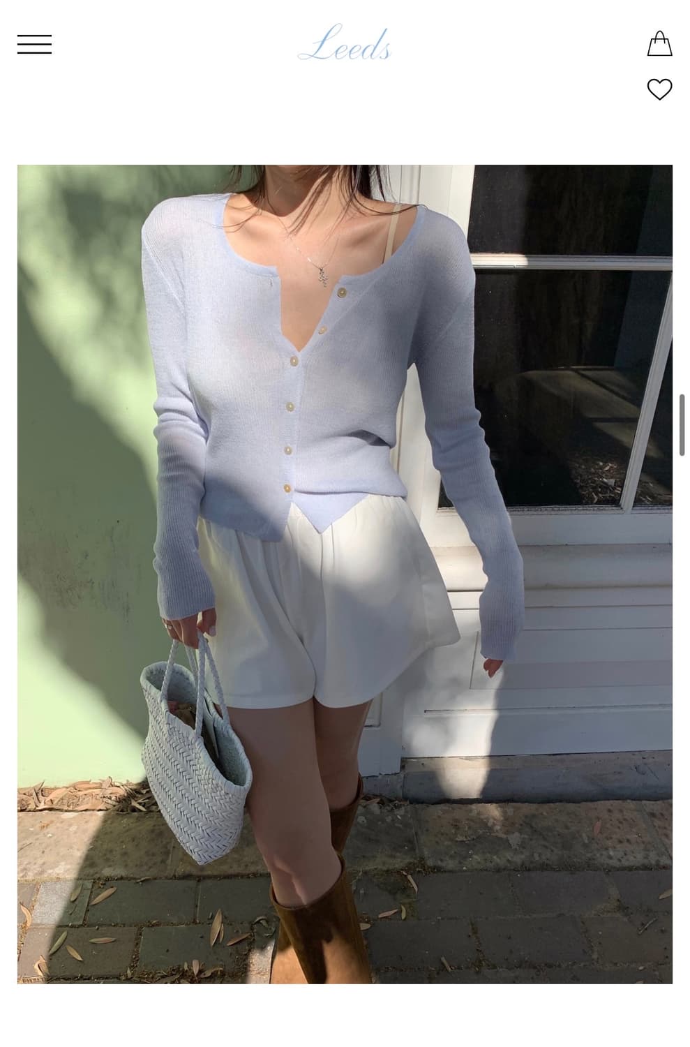 리즈 Leeds Vase slim cardigan (basic) 상품이미지2