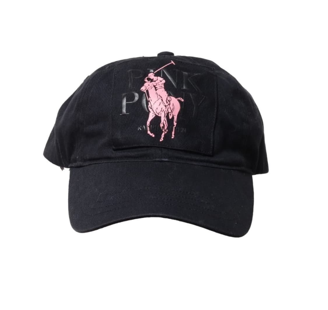 폴로 랄프로렌 빅로고 핑크 캡  상품이미지1