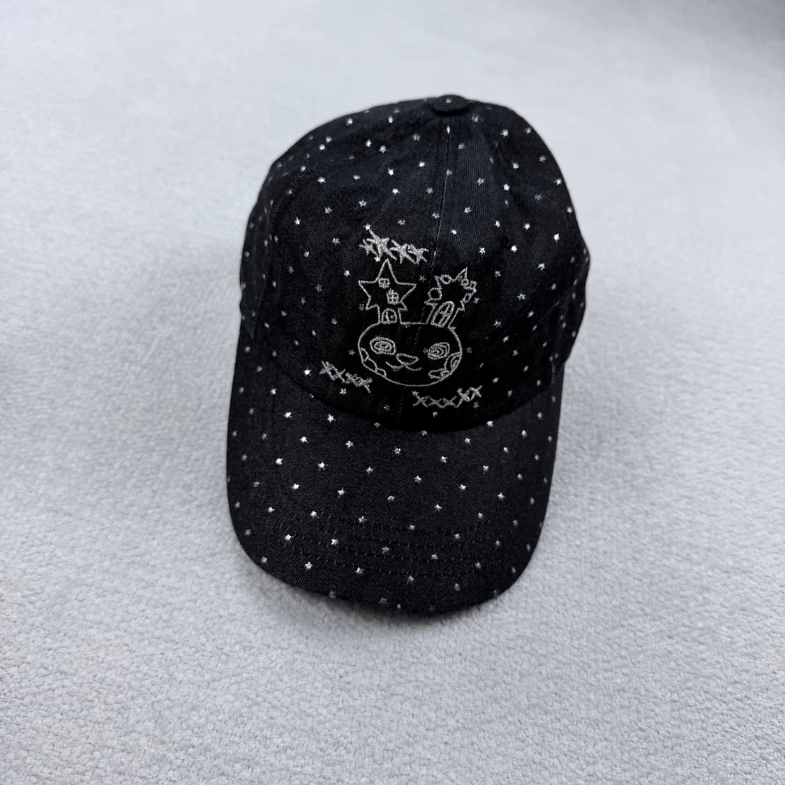 유쓰배쓰 Loli bunny Lace ball Cap_black 상품이미지3