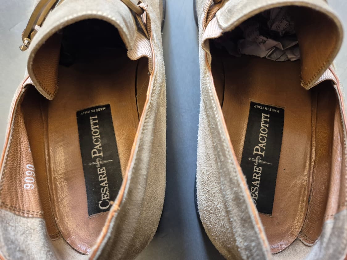 체사레 파지오티 스퀘어토 스웨이드 슈즈 상품이미지10