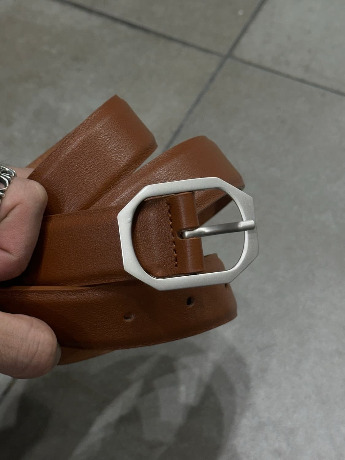 Octagon belt - 팔각 벨트 상품이미지1