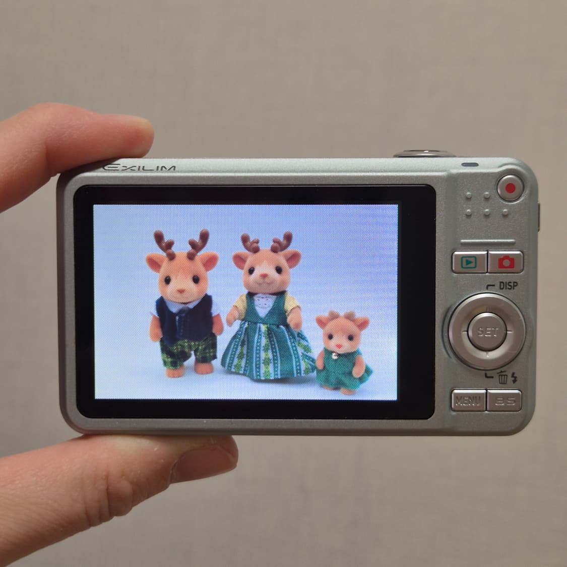 ☁️풀박미품🩵카시오 엑슬림 EX-Z80 스카이블루 상품이미지6