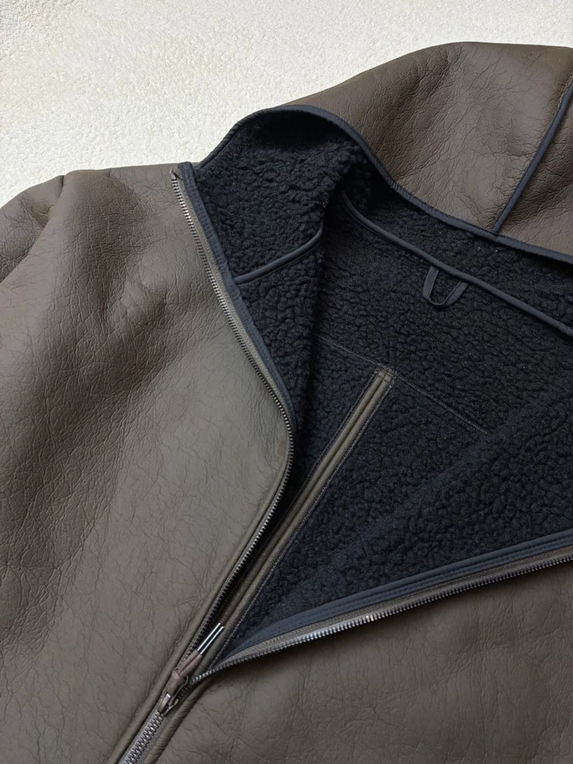 노스페이스 에코 비건 무스탕 코트 PN5741 상품이미지3