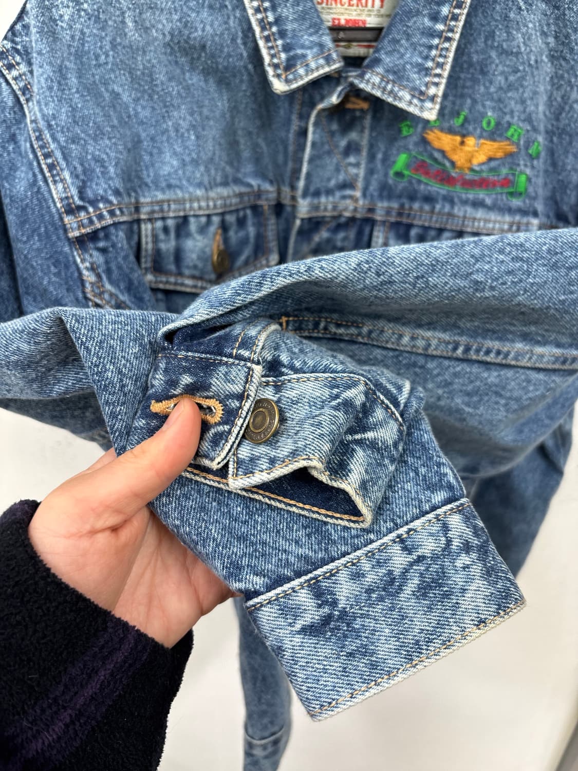 재패니즈 빈티지 데님자켓    상품이미지4