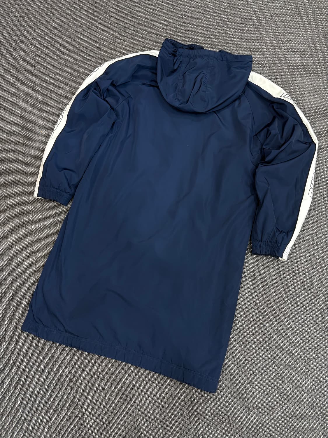 미스치프 롱 퍼 점퍼 네이비 상품이미지7