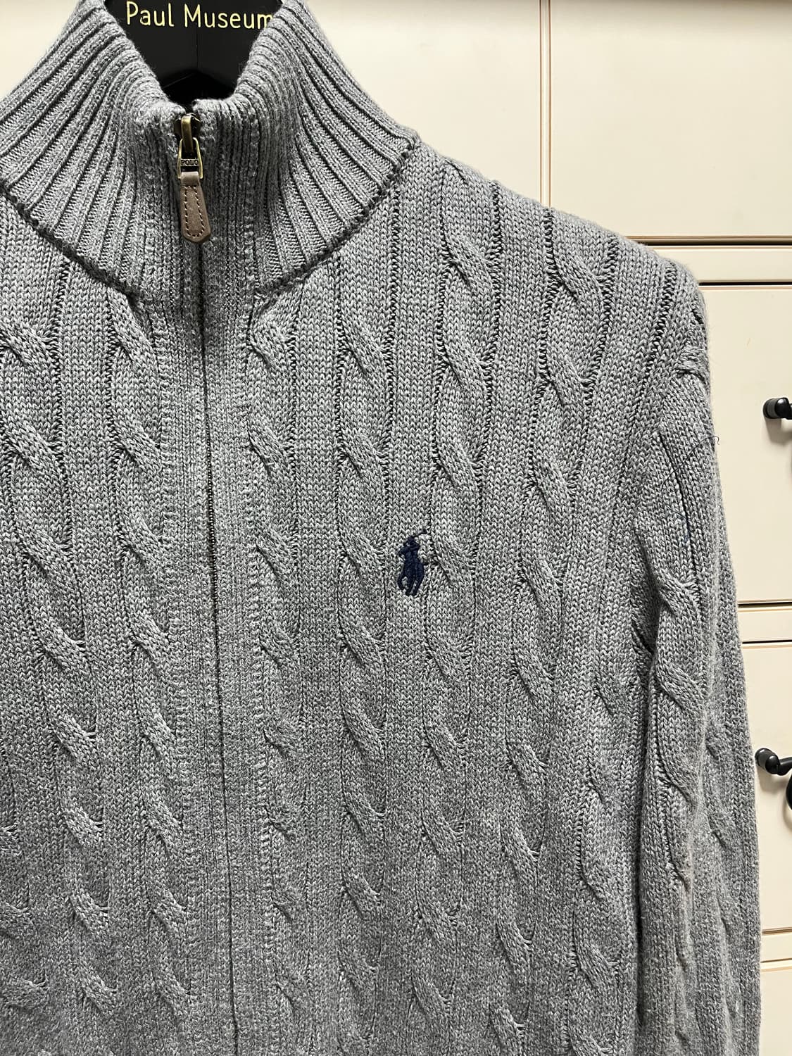 폴로 니트 집업M 새상품 상품이미지3