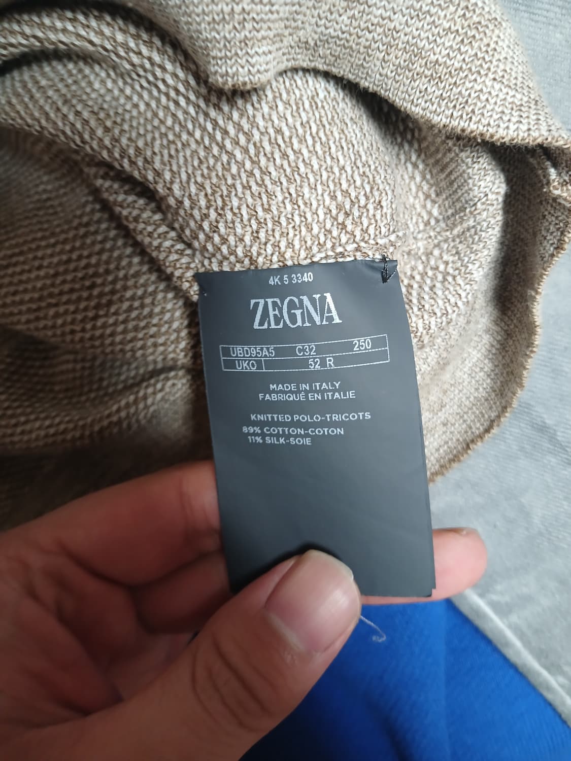 제냐 남성 카라 니트52  상품이미지5