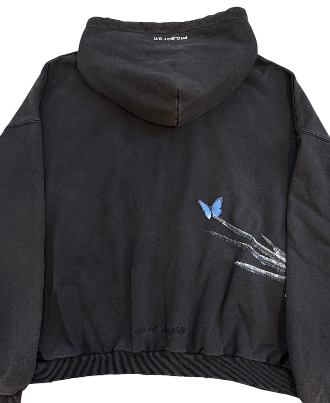 프로젝트 G/R 에티켓 레슨 빈티지 워시드 후디 상품이미지5