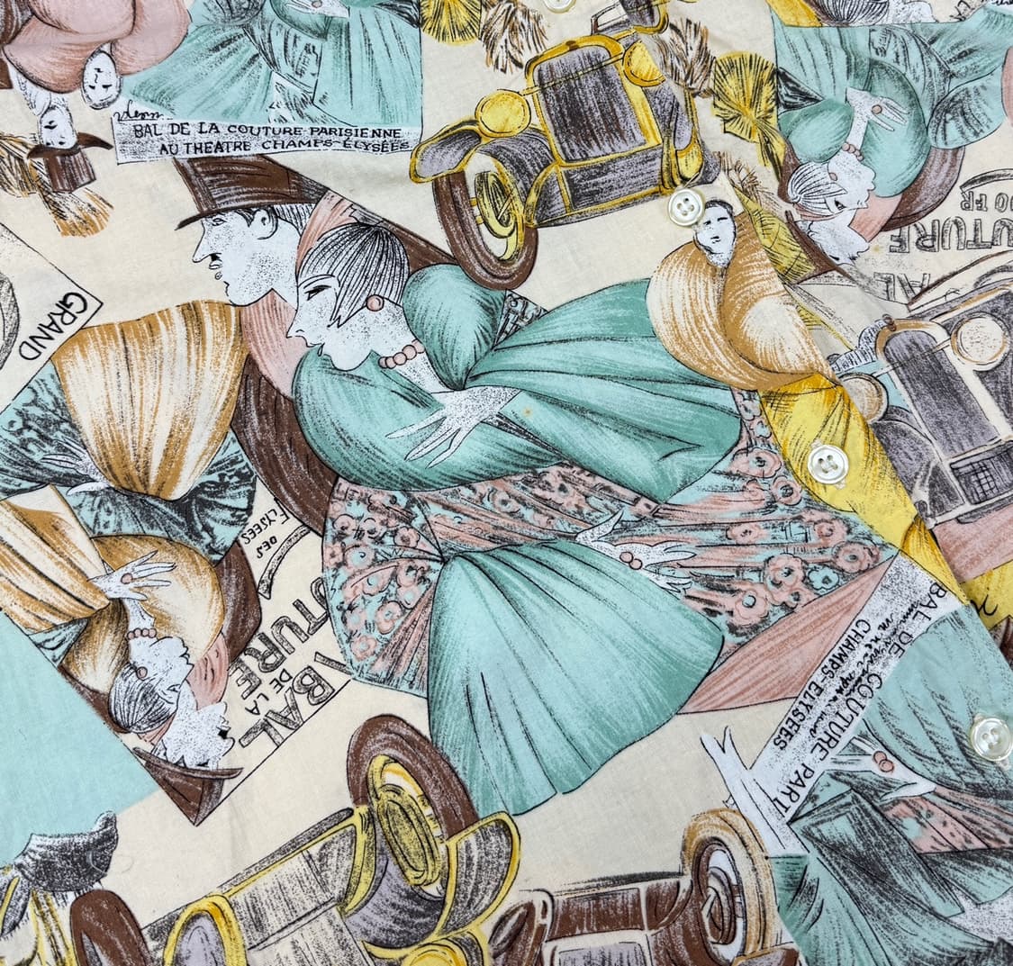Printed short sleeve shirt 상품이미지6